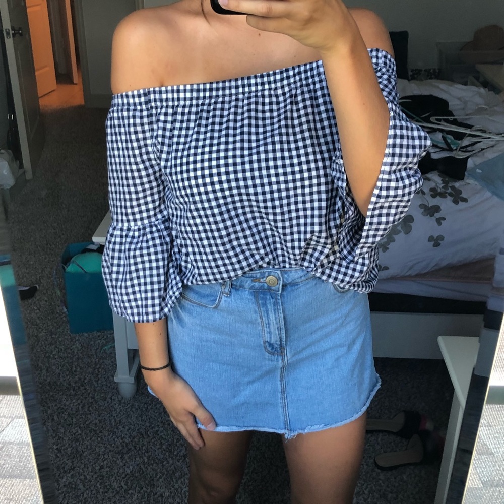 Off the shoulder top